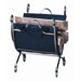 Iron Log Rack with Canvas Carrier