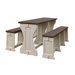 Patio Picnic Table with Bench