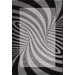 Oasis Waves Black/Grey Rug
