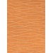 Metro Red/Orange Solid Rug