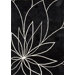 Traverse Gray/Black Floral Rug