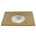 22" x 31" Granite Vanity Top with 8" Centers