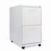 23.25" Two-Drawer Mobile Pedestal File