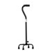 Bariatric Quad Cane Base with Offset Handle