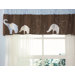 Blue Elephant Valance