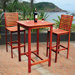 Dartmoor 3 Piece Bar Height Dining Set