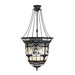 Baroque Inverted 3 Light Foyer Inverted Pendant