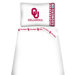 Oklahoma University Sooners Micro Fiber Sheet Set