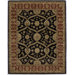 Dynasty Rustic Black Rug