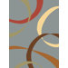Torino Light Blue Ribbons Rug