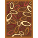 Torino Brown Circles Rug