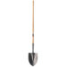 47" Wood Handle No. 2 Eagle Round Point Shovel