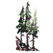 Refraxions Pine Trees 3D Wall Art