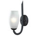 Mirage One Light Wall Sconce in Forged Graphite