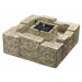 Presidio Stone Solar Floor Fountain