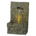 Garden 1 Light Wall Outdoor Floor Fountain