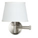 Sheppard Swing Arm Wall Lamp in Brushed Steel