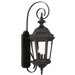 Estate  Medium Wall Lantern in Black