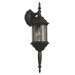 Custom Fit  Wall Lantern in Cast Aluminum Black
