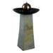 Sleek Slate Floor Fountain