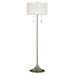 Stowe Floor Lamp in Brushed Steel Finish