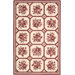 Country Heritage Ivory/Red Novelty Rug