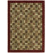 Parallels Brick Rug