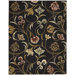 In Bloom Black Rug