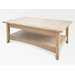Unfinished Wood Bombay Coffee Table with Lift-Top