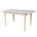 Unfinished 48" Butterfly Extension Table