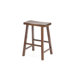 24" Saddleseat Counter Stool (Distressed Walnut)