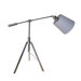 Tripod Task Lamp in Brushed Steel