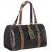 Quilted Satchel in Black