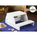 Large Flip Stool in White