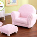 Chenille Rocker and Ottoman