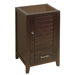 Elise - 18inches Wood cabinet w/single wood door & bottom drawer