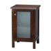 Side Cabinet with Glass Door