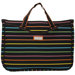 Large Neoprene Laptop Sleeve in Pencil Stripes Tropical