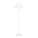 Swing Arm Floor Lamp in White