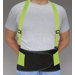 Allegro - Economy Hi-Viz Back Supports Econ. Hi-Viz Back Support Belt - X-Large: 037-7178-04 - econ. hi-viz back support belt - x-large