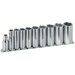 10 Piece 3/8" Dr. Deep Socket Sets - 10 pc. 6 pt. deep socketset 3/8" drive