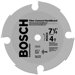 7-1/4" 4T Fibercement & HardiBoard&trade; Circular Saw Blade  CB704