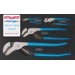 Pliers Set 4Pc Tongue & Groove Pit Crews Choice
