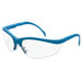 Klondike&reg; Protective Eyewear - klondike black frame clear lens safety spectacle