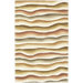 Cosmopolitan Earth Tones Wave Rug