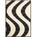 Onyx Ivory/Black Waves Rug