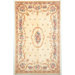Ruby Ivory Fleur-De-Lis Aubusson Rug