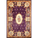 Ruby Plum FleurdeLis Aubusson Rug