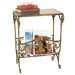 Magazine Table with Rack