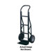 PGC Series Nylon Hand Truck With Continuous Handle, Steel Base Plate And 8" Solid Rubber Wheels